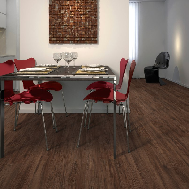 Luxury vinyl flooring - Benton Beach II - Coffee Bean